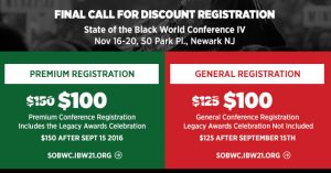 State of the Black World Conference IV